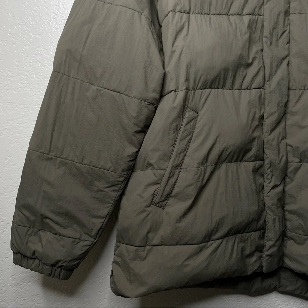 Madewell Men’s Quilted PufferJacket Cargo Green - Picture 6 of 12